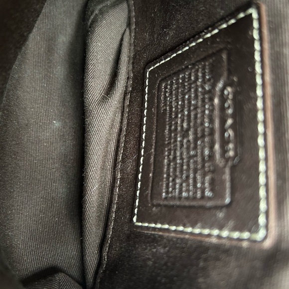 Coach Soho Signature Top Handle Mini Shoulder Bag Brown - Picture 4 of 6